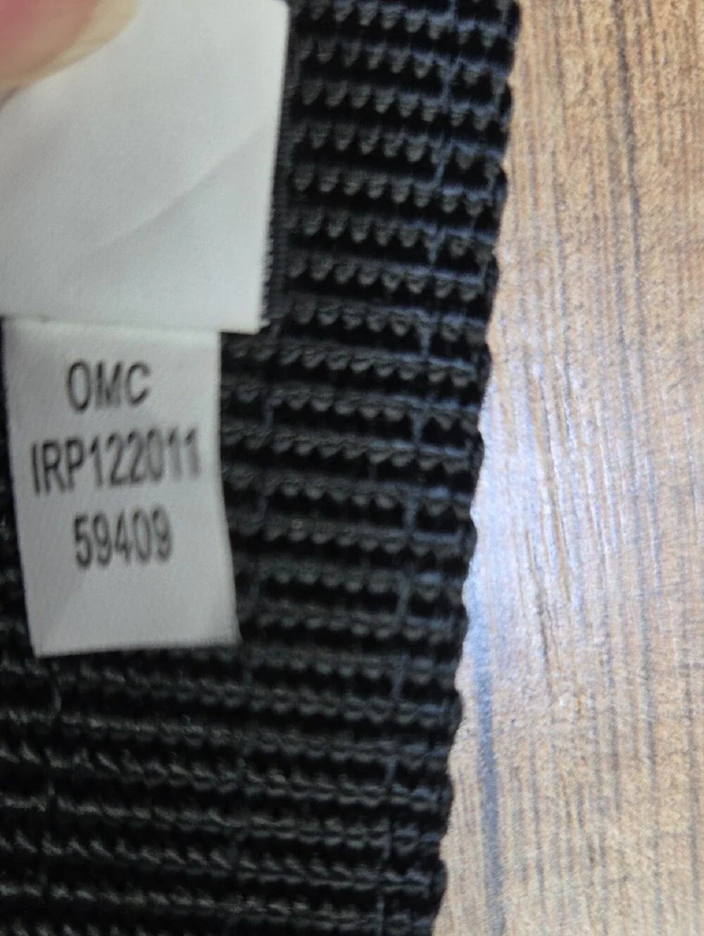 5.11 Tactical Black Nylon Belt with D-Ring Buckle
